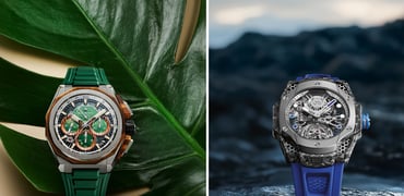 Ending The Year On A Bold Note With The Hublot Big Bang Tourbillon Carbon SR_A And The Zenith Defy Extreme Jungle