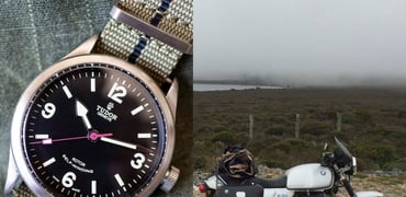 Tudor Heritage Ranger and BMW motorbike header image