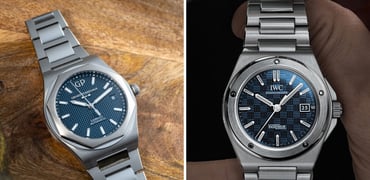 Girard-Perregaux Laureato 38mm vs. IWC Ingenieur Automatic 40 header