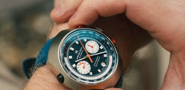 Hamilton Chrono-Matic 50 Limited Edition on wrist header image