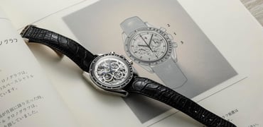 The Rare 1994 Platinum Omega Speedmaster Skeleton By Armin Strom