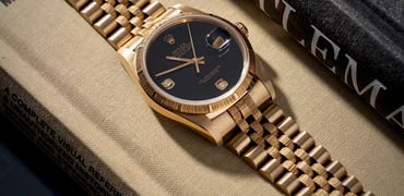 vintage Rolex Datejust ref. 16248 “Bark Onyx
