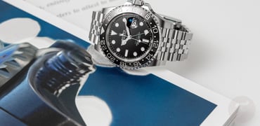 Rolex GMT-Master II “Bruce Wayne” on Jubilee bracelet