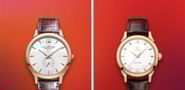 Omega Seamaster 37mm Milano Cortina 2026 vs. Chopard L.U.C XPS header image