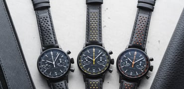 Hamilton Intra-Matic Auto Chrono black trio header image