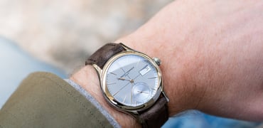 Laurent Ferrier Classic Auto Horizon wrist shot