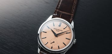 Patek Philippe Calatrava 6196P flat