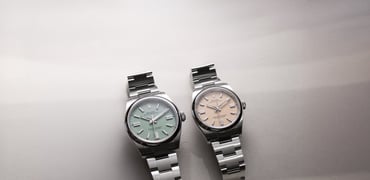 Rolex Oyster Perpetual 41 ref. 134300-0006 and Oyster Perpetual 36 ref. 126000-0012