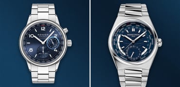 Sunday Morning Showdown: Nomos Club Sport Neomatik Worldtimer Vs. Frederique Constant Highlife Worldtimer
