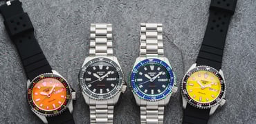 Seiko 5 Sports SRPL83, SRPL85, SRPL87, and SRPL89