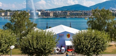 Geneva Watch Days Pavilion and Lac Léman