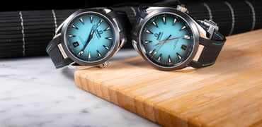 New Omega Seamaster Aqua Terra Turquoise watches in two sizes