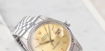 Rolex Datejust ref. 16014 with champagne dial