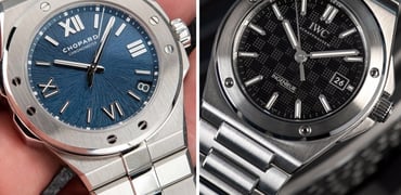 Sunday Morning Showdown: IWC Ingenieur Automatic 40 Vs. Chopard Alpine Eagle 41