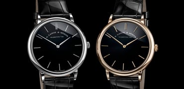 A. Lange Sohne Saxonia Thin Onyx