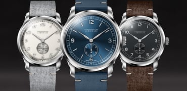 All three Lebois & Co Heritage Small Seconds models