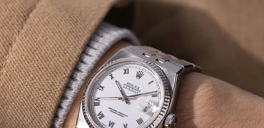 Land-Dweller alternatives — Rolex Oysterquartz Datejust ref. 17014 on wrist