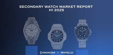 Secondary Watch Market Report H1 2025 – Chrono24 and Fratello