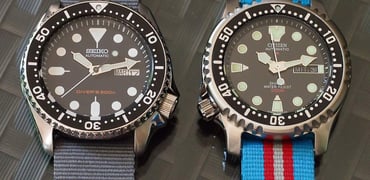 Summer Special: Seiko SKX007 vs Citizen NY0040
