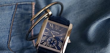 Out Of The Blue – Cartier’s New Tank MC!