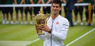 Novak Djokovic Wins Wimbledon 2015, On His Wrist The Seiko Astron Djokovic Limited Edition