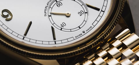 Rolex Perpetual 1908 sub-seconds register