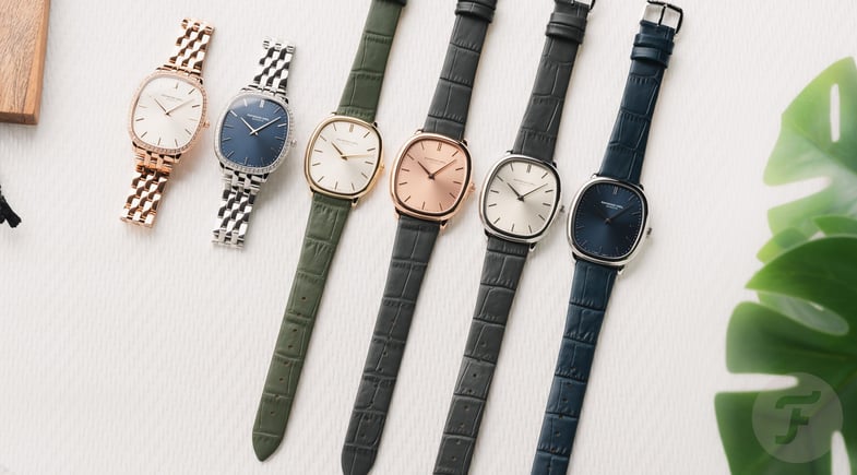 Raymond Weil Toccata Heritage collection, flat-lay group shot