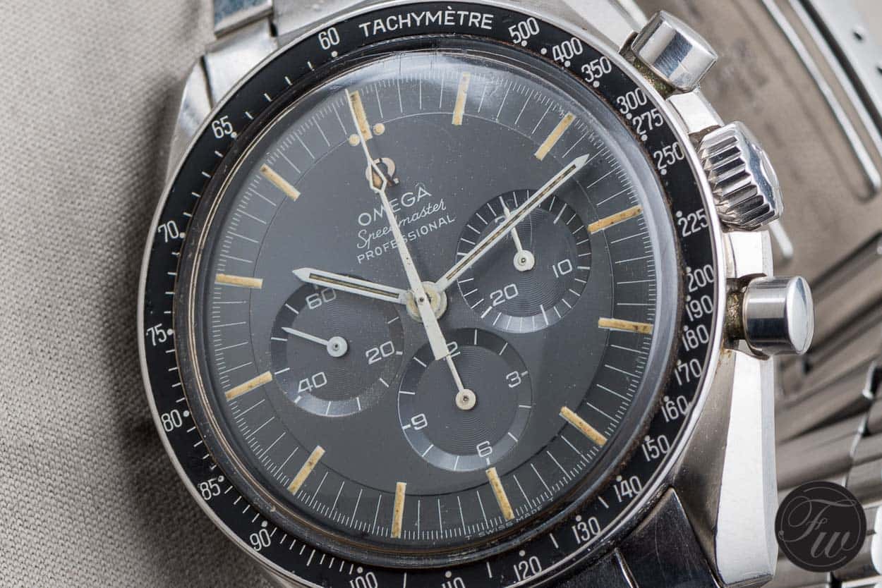 Blue dial Omega Speedmaster