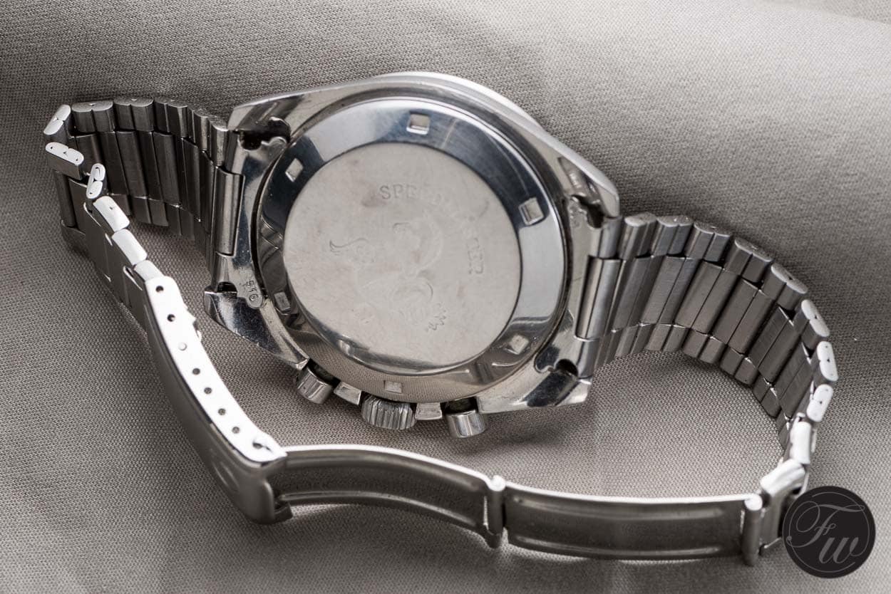 Blue dial Omega Speedmaster