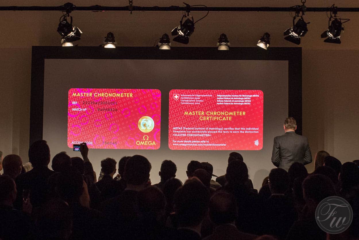 METAS Master Chronometer card - All information on your watch available