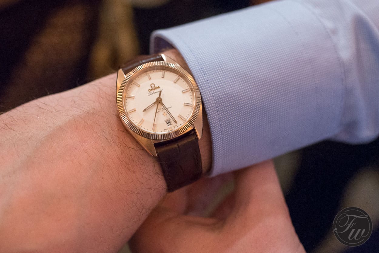 Omega Globemaster wristshot