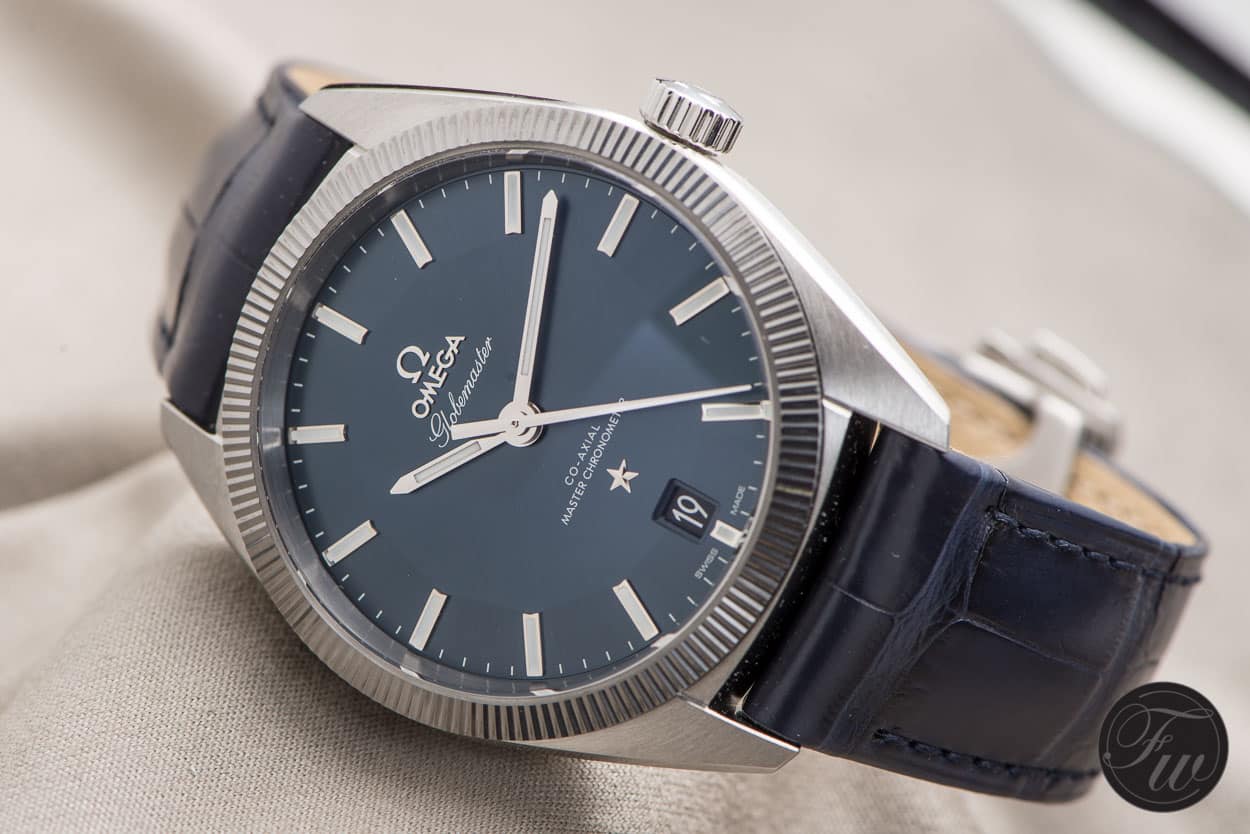 Omega Globemaster stainless steel