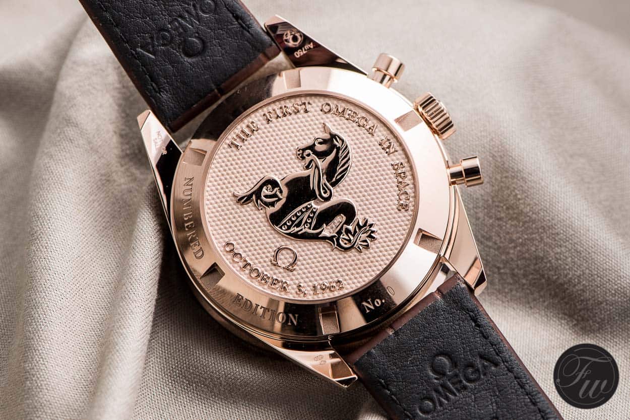 Omega Speedmaster FOiS Sedna Gold Caseback