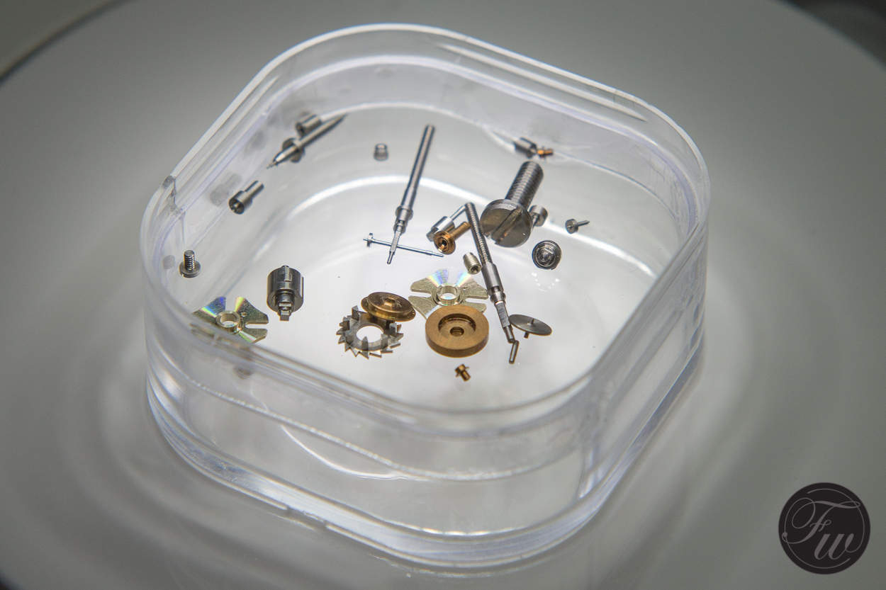 Watch parts made at Elwin