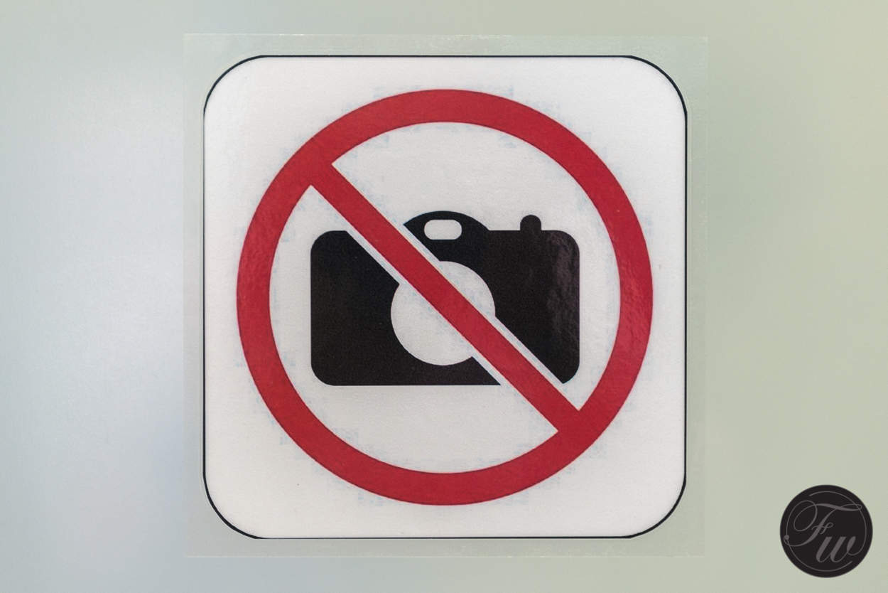 No Photography