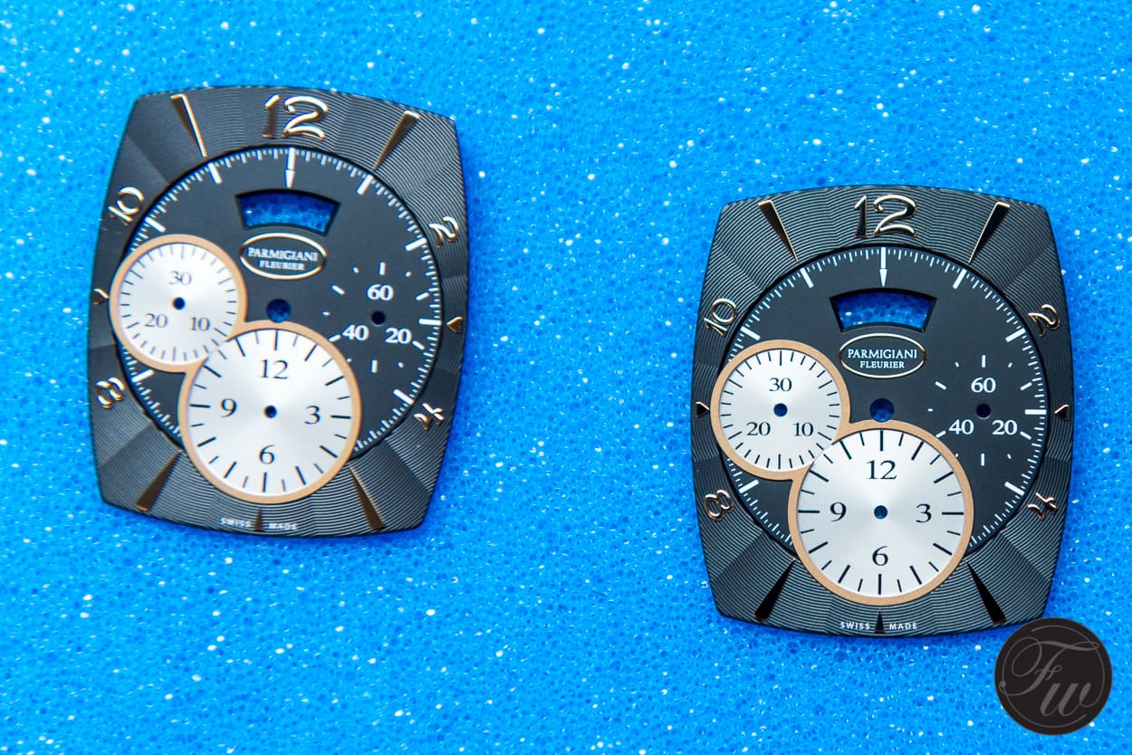Finished dials
