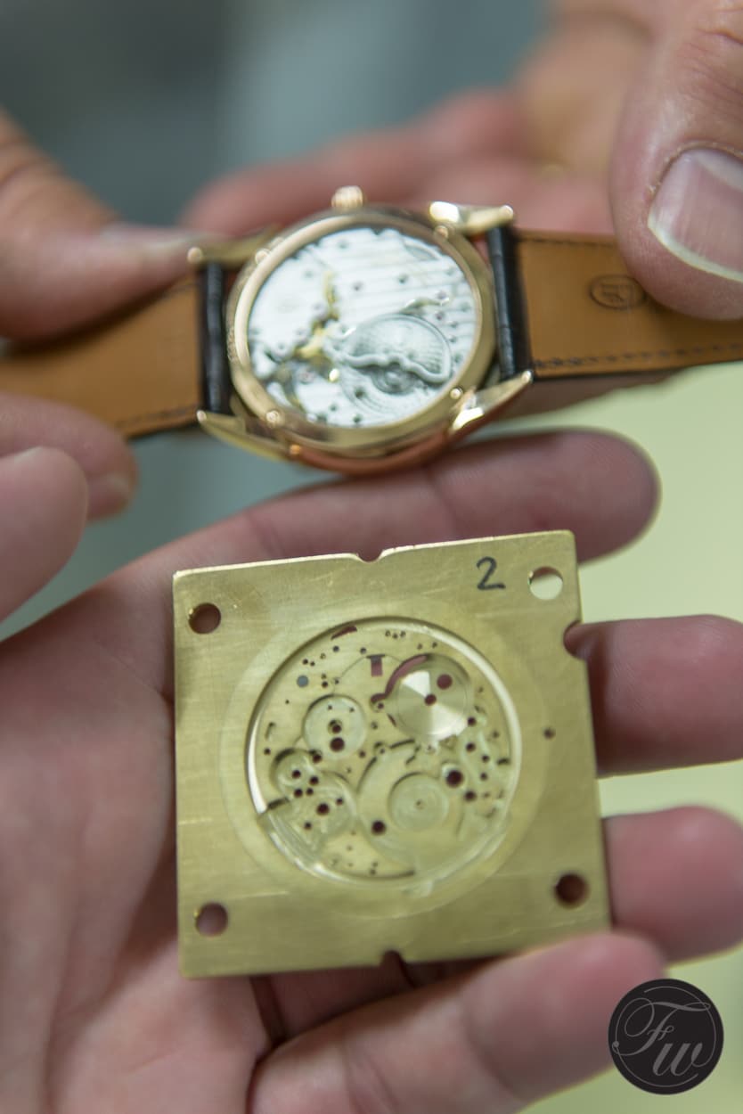 Baseplate and final watch