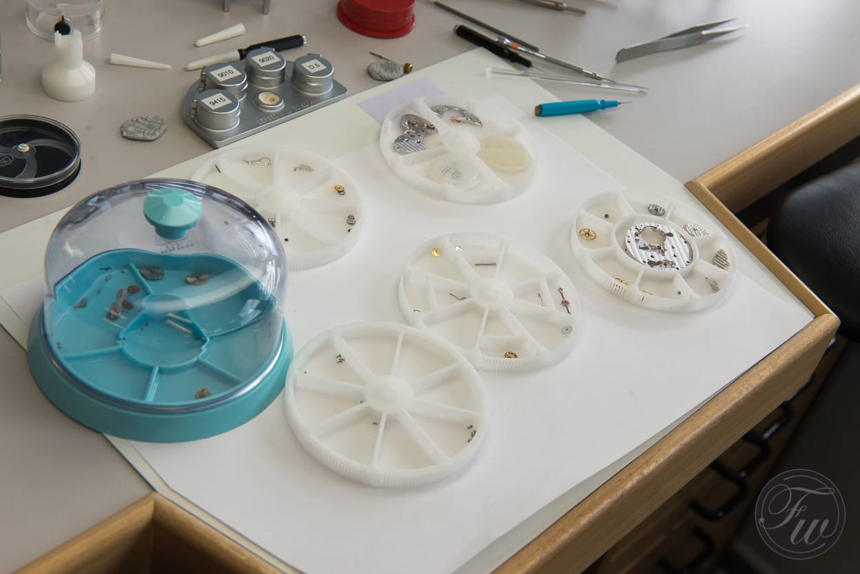 Assembly of a tourbillon