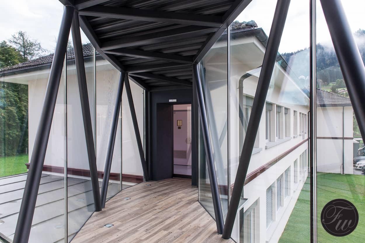 Corridor to watchmakers