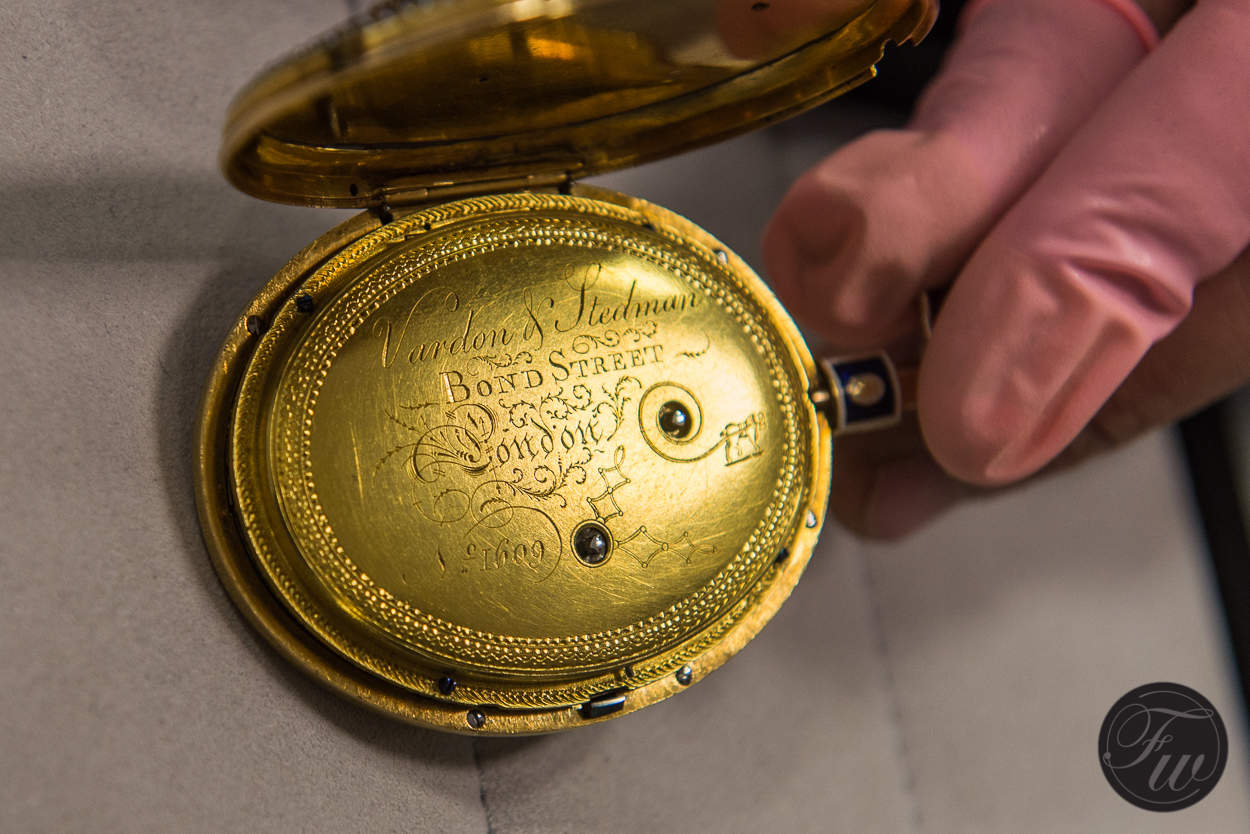 Vardon & stedman bond street pocket watch 1800's