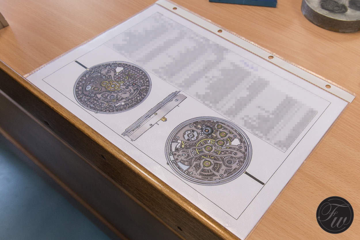 Minute repeater plan