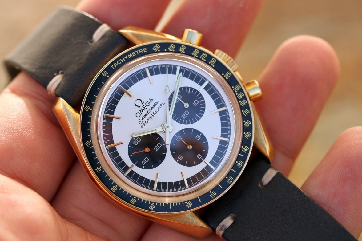 Gold Speedmaster Panda 3690.30.01 Gold Speedmaster Panda 3690.30.01