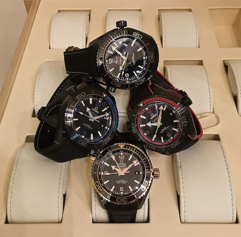 Omega Seamaster Planet Ocean Deep Black