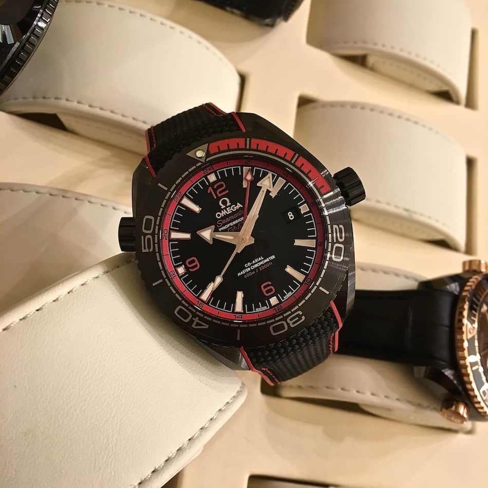 Omega Seamaster Planet Ocean Deep Black