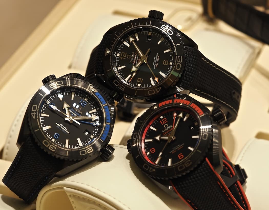 Omega Seamaster Planet Ocean Deep Black