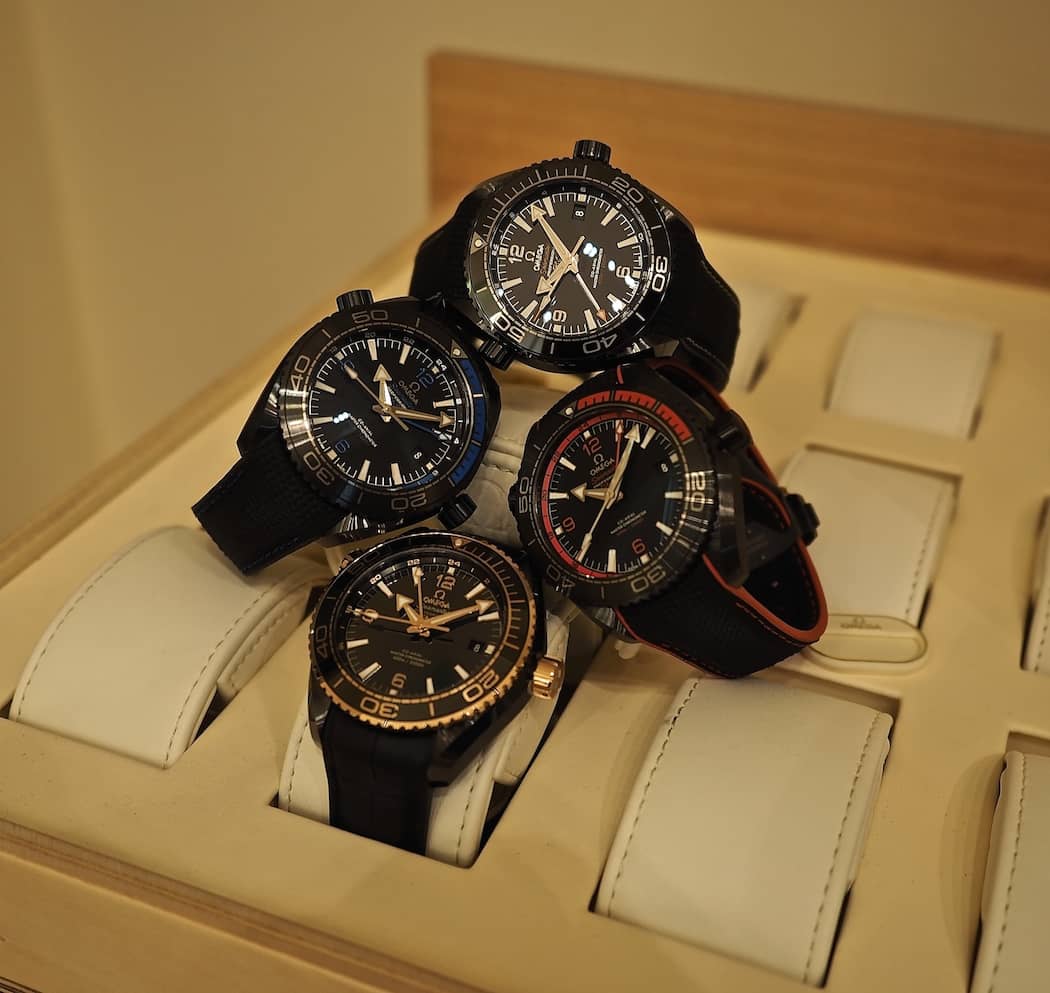 Omega Seamaster Planet Ocean Deep Black