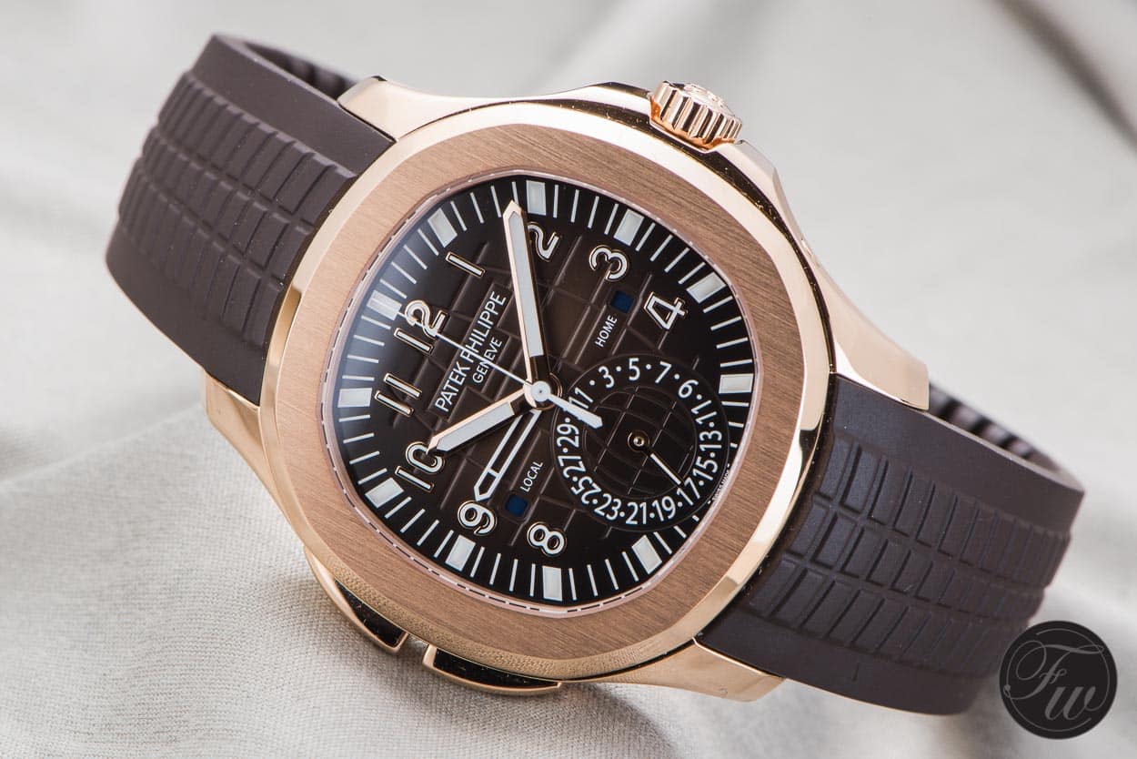Patek Philippe Aquanaut Travel Time 5164R-001-3156