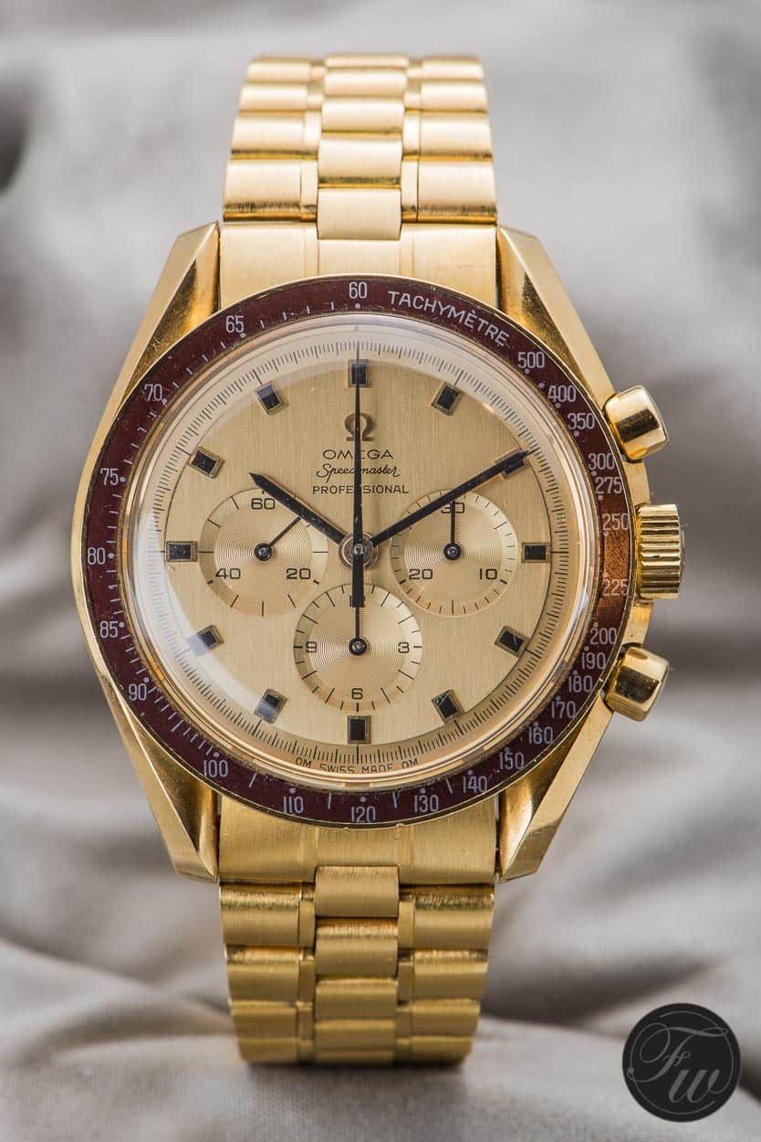 Gold Omega Speedmaster Professional Apollo XI 1969 BA145.022