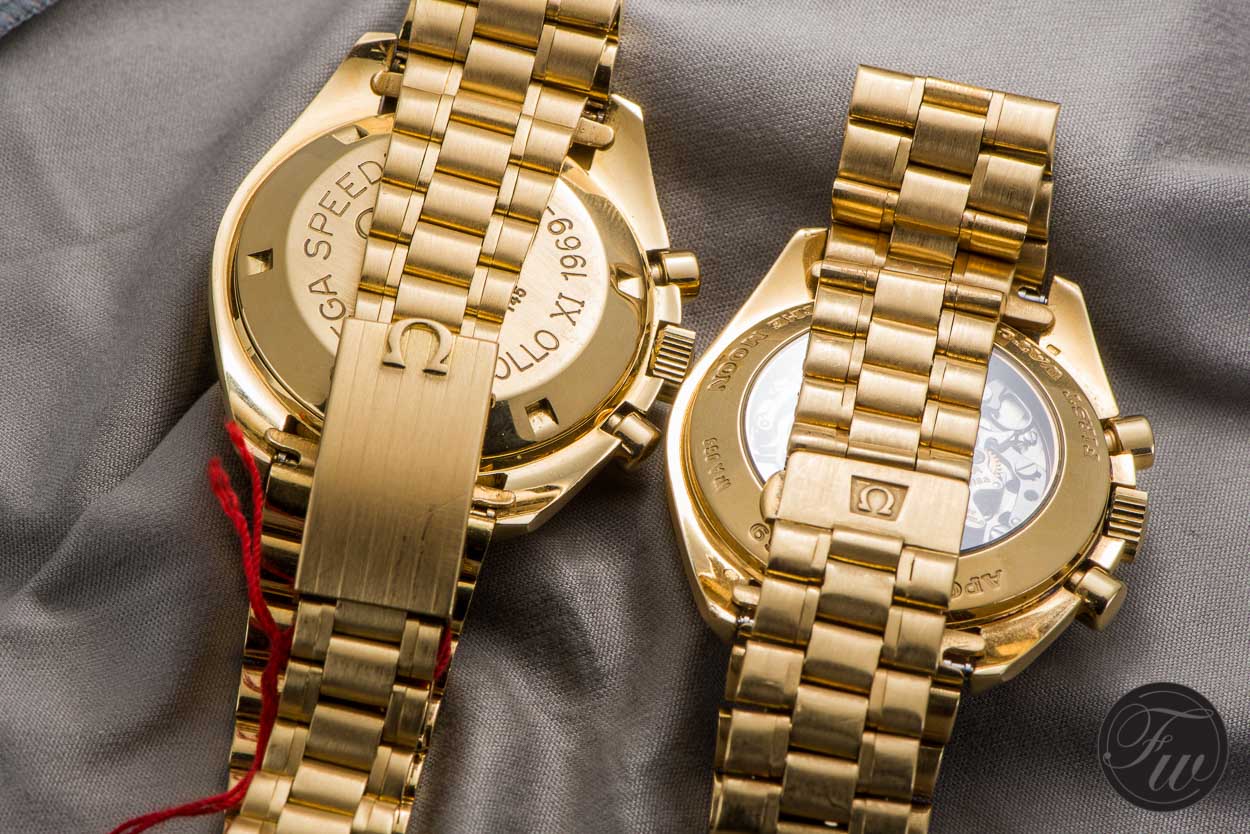 Gold Omega Speedmaster Professional Apollo XI BA145.022 345.0802