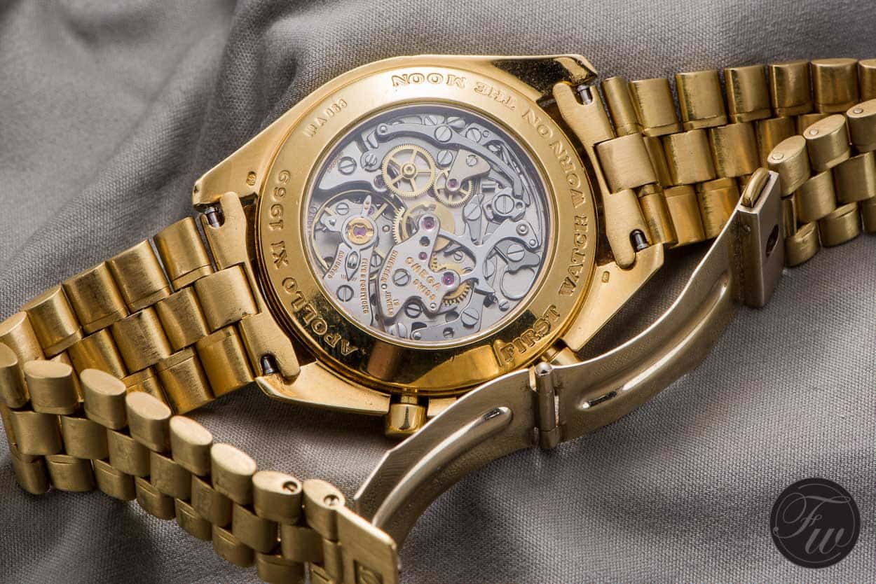 Gold Omega Speedmaster Professional Apollo XI BA145.022 345.0802
